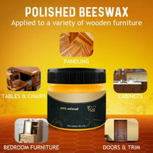 Load image into Gallery viewer, 100% Organic Wood Restoration Beeswax
